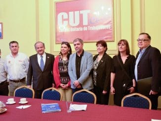 Ministro Monckeberg en Foro Internacional de la CUT: “Lo que tenemos que hacer es defender a nuestros trabajadores”