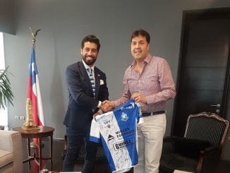 Intendente de Antofagasta recibió saludo protocolar del presidente de CDA