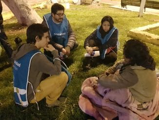 Partió ruta solidaria de invierno por las calles de Antofagasta