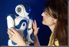 University of Hertfordshire researcher Dr Lola Canamero. Robots with emotions.
Photographer Pete stevens