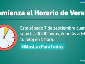 ¡Comienza el Horario de Verano!