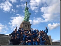 Alumnos en Nueva York