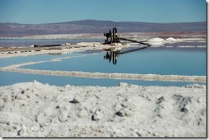 Instalaciones de SQM en el Salar de Atacama