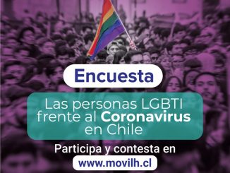 Lanzan encuesta para medir impacto del Coronavirus en personas LGBTI de Chile
