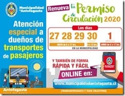 PERMISO ESPECIAL CIRCULACION 2020