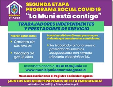 Plan Social Covid-19 II Etapa