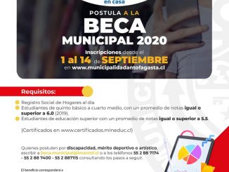 Postulación a beca municipal 2020 será online