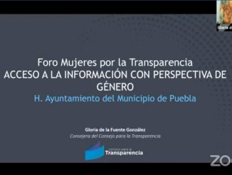 Consejera del CPLT sobre acceso a la información y género: usar como instrumento este derecho para enfrentar la violencia contra la mujer es clave