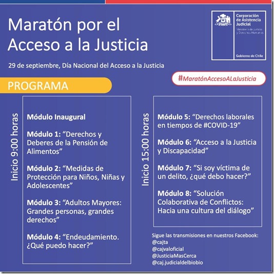 Afiche Charlas