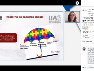 C-TyS UA presentó conferencia sobre el trastorno del espectro autista