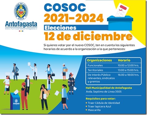 AFICHE COSOC REQUISITOS