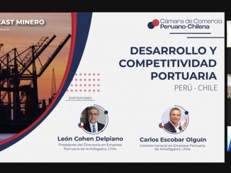 Empresa Portuaria Antofagasta presentó sus proyectos en Webcast Minero: Desarrollo y Competitividad Portuaria Perú – Chile