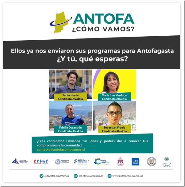 Antofa como vamos municipales