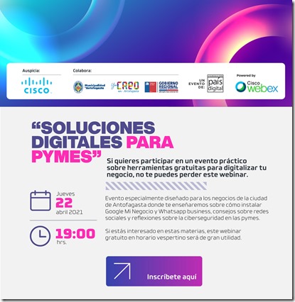 invitacion FPD __ CP Webinar Soluciones Digitales para Pymes