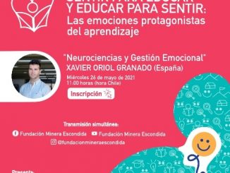 Expertos internacionales presentarán en el Ciclo de Conferencias “Sentir para Educar y Educar para Sentir: Las emociones protagonistas del aprendizaje”