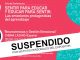 Suspendida primera fecha del Ciclo de Conferencias “Sentir para Educar y Educar para Sentir: Las emociones protagonistas del aprendizaje”