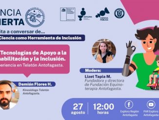 Próxima charla de Ciencia Abierta invita a conocer los aportes de la tecnología y la ciencia en los procesos de rehabilitación en la región de Antofagasta