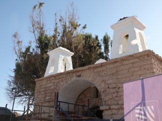 Inician obras de restauración en la réplica de la Iglesia de Chiu Chiu en el Parque El Loa