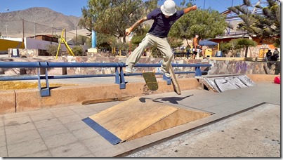 Skater Nicolás Carvajal