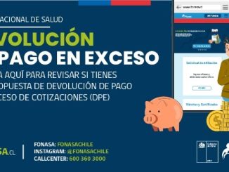 Fonasa inicia proceso de devolución de cotizaciones pagadas en exceso