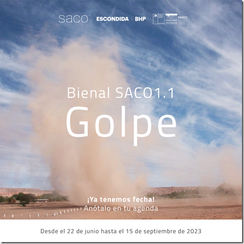 Fechas Bienal SACO 1.1 2023