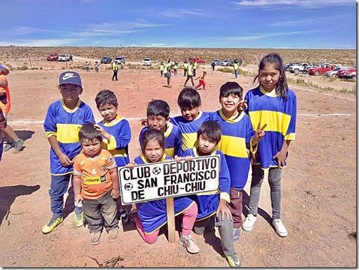 Fútbol infantil Rayuela Alto El Loa (Gentileza Campeonato Alto El Loa)