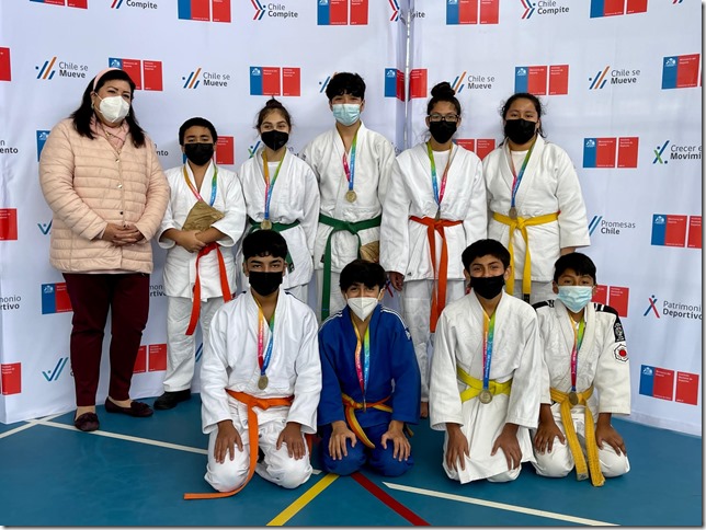 Seleccionados regionales de judo- JDE