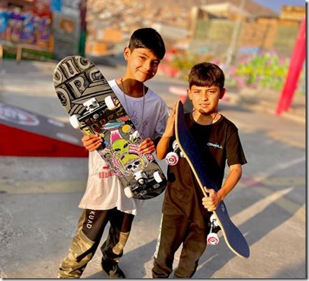Skaters Duvaldis y Ayron León