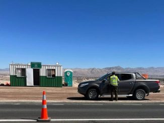 Comenzó funcionamiento de la garita de Carabineros en la ruta que conecta Calama y Sierra Gorda