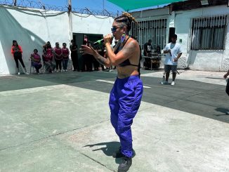 Con Flor de Rap realizaron jornada de intervención musical para mujeres privadas de libertad de Antofagasta