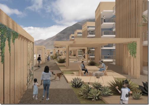Presentan innovadora propuesta para erradicación de campamentos con soluciones habitacionales definitivas-min