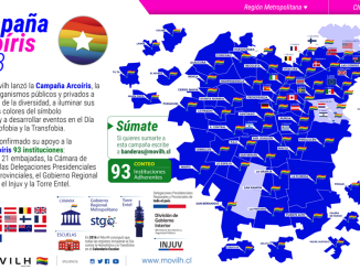 Apoyo transversal a la Campaña Arcoíris: 93 instituciones de todas las regiones de Chile desplegarán la bandera LGBTIQANB+ el Día contra la Homo/transfobia
