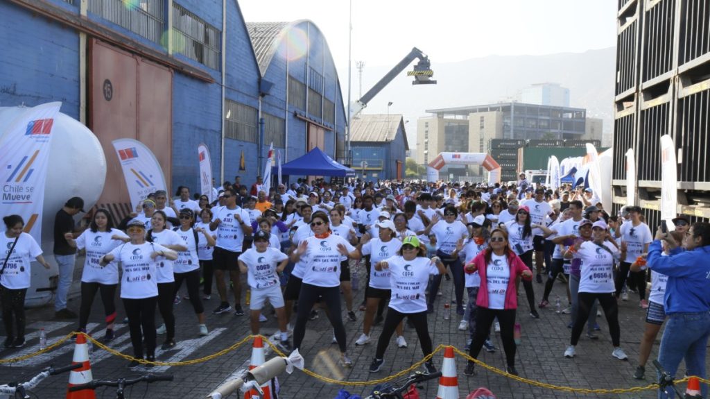 Más 50 mil personas congregó Puerto Antofagasta en Corrida Familiar y Carnaval de los Colores Filzic 2023