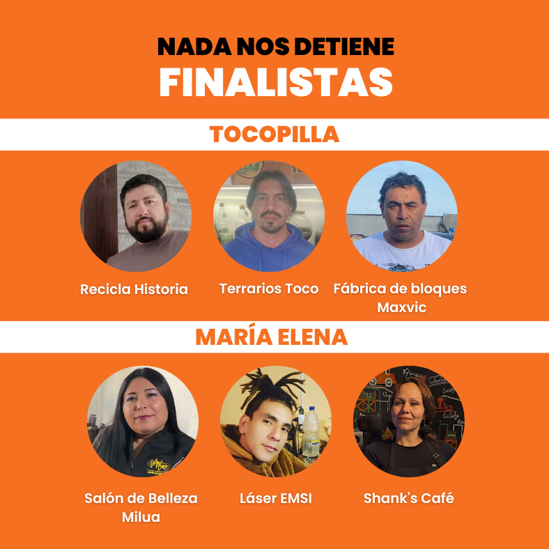 Nada Nos Detiene Tocopilla y NND María Elena ya tienen a sus finalistas