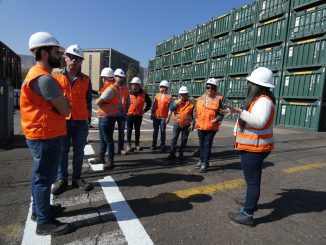 Puerto Antofagasta realiza charla sobre logística portuaria y enseña proyectos a futuros ingenieros en Administración Logística UNAP