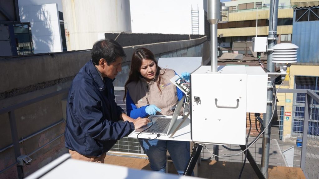 Quedaron implementadas las estaciones meteorológicas en el Centro Educativo Integral de Adultos y Jóvenes, CEIA