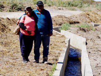 Entregan obras de mejoramiento para canales de regadío en Calama