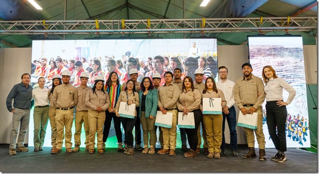 Ceremonia Trainee Sierra Gorda SCM