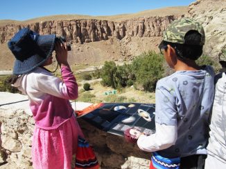 Estudiantes de Ayquina y Toconce aprenden de astronomía con Fondo Escolar de El Abra