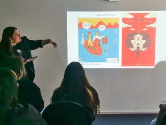 Jóvenes reflexionan sobre la gráfica en conversatorio “Mala Memoria”