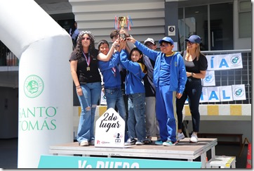 2DO LUGAR EQUIPOS COLEGIO CHUQUICAMATA DE CALAMA