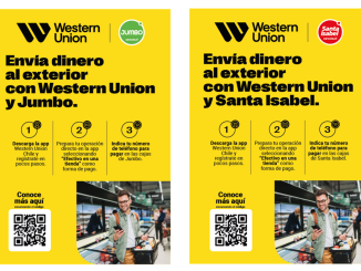 Western Union y Cencosud anuncian alianza para envío de remesas al exterior a través de supermercados Jumbo y Santa Isabel
