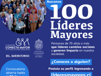 Tercera versión de “100 Líderes Mayores” abre postulaciones