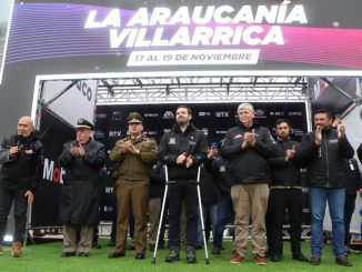 Luego de 7 años de ausencia en la región gobernador Rivas dio el vamos al RallyMobil en Villarrica