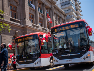 Copec inaugura en Antofagasta el primer centro de carga para buses eléctricos fuera de Santiago