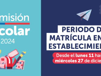 Sistema de Admisión Escolar (SAE): Comienzan las matrículas en los establecimientos para el año escolar 2024