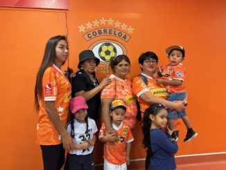 Comunidad educativa del jardín infantil Desierto de Colores de Calama visitó el estadio Zorros del Desierto