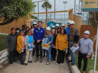 Municipalidad de Antofagasta inicia obras de mejoramiento en multicancha de población Matta