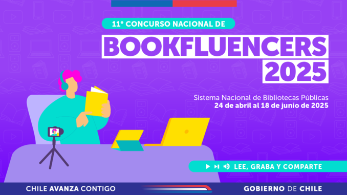 Concurso de Bookfluencers de bibliotecas públicas anuncia convocatoria 2025 con encuentros y talleres