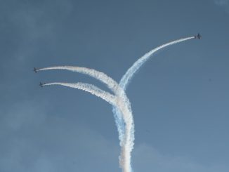 Con gran éxito se realizó la presentación de Halcones de la FACH en Antofagasta